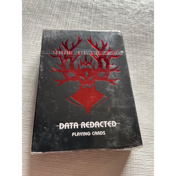 SCP Foundation "Data Redacted" Playing Cards Sealed Deck - Picture 1 of 8